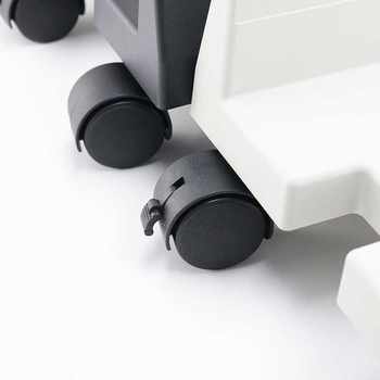 New direct selling computer host bracket removable chassis base movable tray desktop host with brake