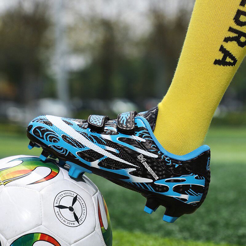 C Ro Adults Children Football Shoes Long Nails Official Flagship Store Boy Elementary School Kids Training Crushed Nail Shoes Girl Special