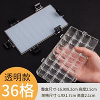 Прозрачный скребок, палитра, 36 ячеек