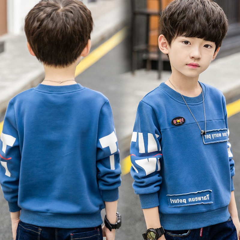 The 2021 Spring Boys Spring Feed Boys Spring Shirt Shirt 2020 New Children's Clothing Boys Spring and Autumn