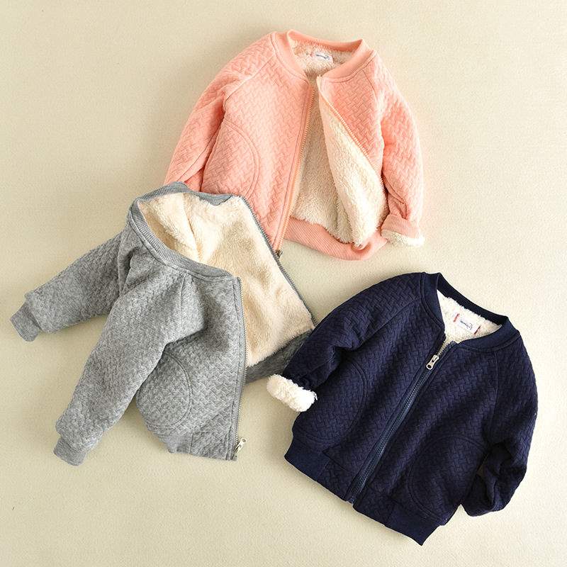 Winter cotton quilted gown girls windbreaker boys baby winter coat autumn and winter baby clothes children's clothing baby