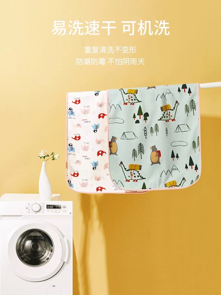 Newborn baby pure cotton breathable urine pad oversized washable best-selling baby children's waterproof urine pad