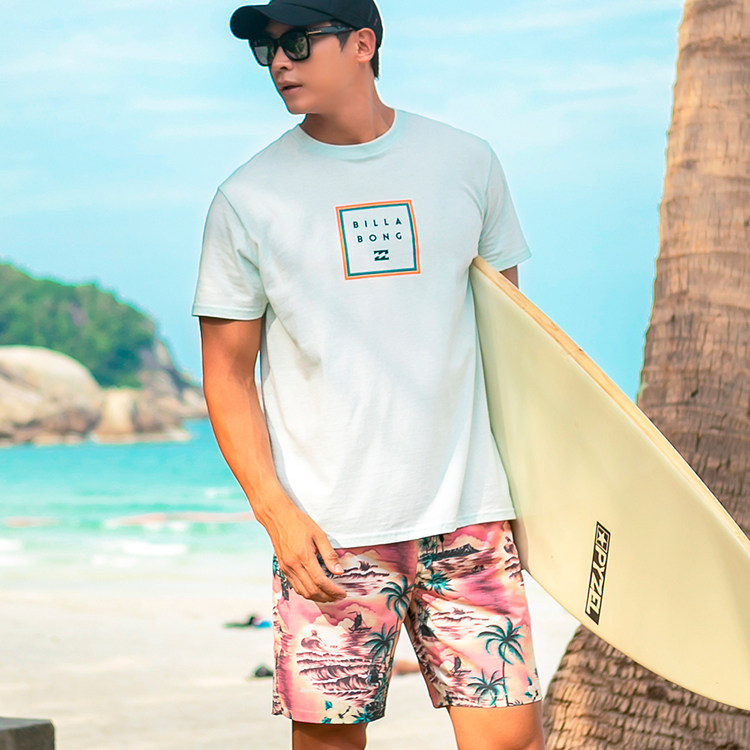 BILLABONG MEN'S BEACH PANTS SOUTH KOREA DIRECT SURF DIVING SEASIDE TOURIST SUNSCREEN MB977NBB 