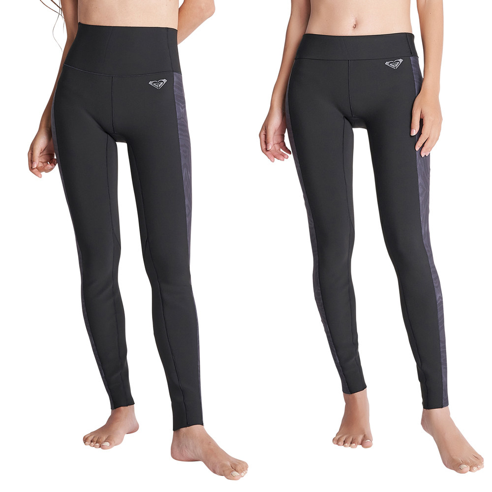 ROXY Female Wet Long Pants South Korea Straight Mail 1mm Thickness Sunscreen Anti-Chill Diving Pants WS192BRX 
