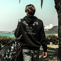 RVCA Casual Sweatshirt South Korea Straight Mail Sports Casual Lianhood Long Sleeve Blouse MST616BRV