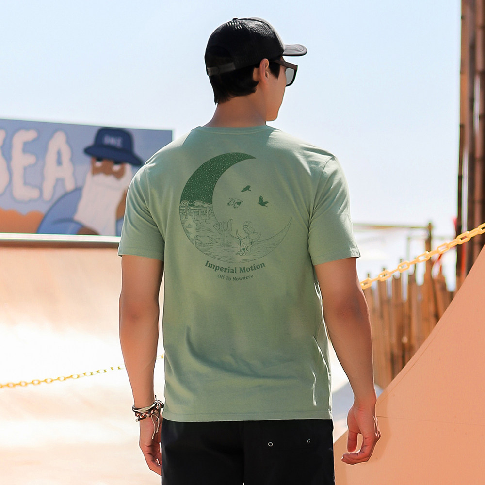 IMPERIAL MOTION SHORT SLEEVE T-SHIRT KOREA DIRECT MARKETING SPORT CASUAL MALE BLOUSE MST646IM 