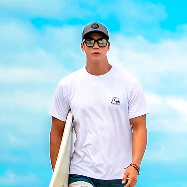 QUIKSILVER sunscreen clothing speed riding board surfing clothing BEACH outdoor seaside travel MT638WQS