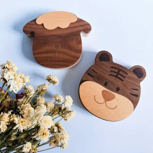 Детский лиственная миссия коробка мальчик, собирая детскую коробку для хранения зубов, чтобы спасти коробку с переключателем Fairy Girl Drop Tooth