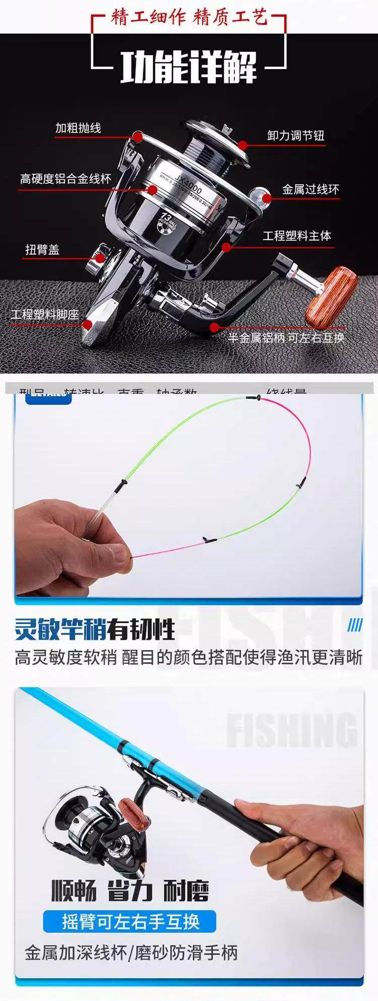 Ice удочкой 黄辣丁专用鱼竿软尾筏杆冰钓竿筏竿套装阀杆伐杆远岸抛筏钓竿鱼竿 No brand
