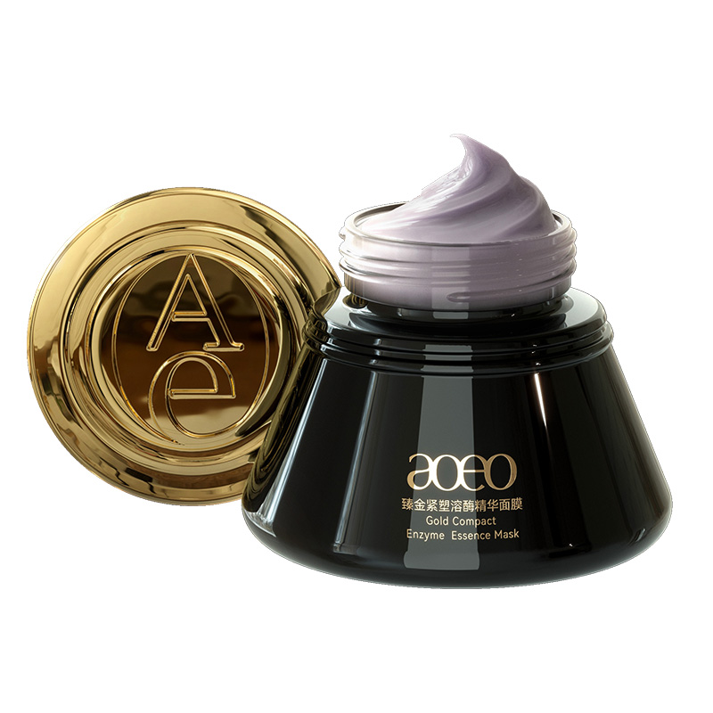 AOEO臻金紧致溶酶精华面膜刷酶抗衰紧致提亮肤色