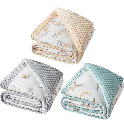 可优比婴儿被子儿童豆豆被宝宝幼