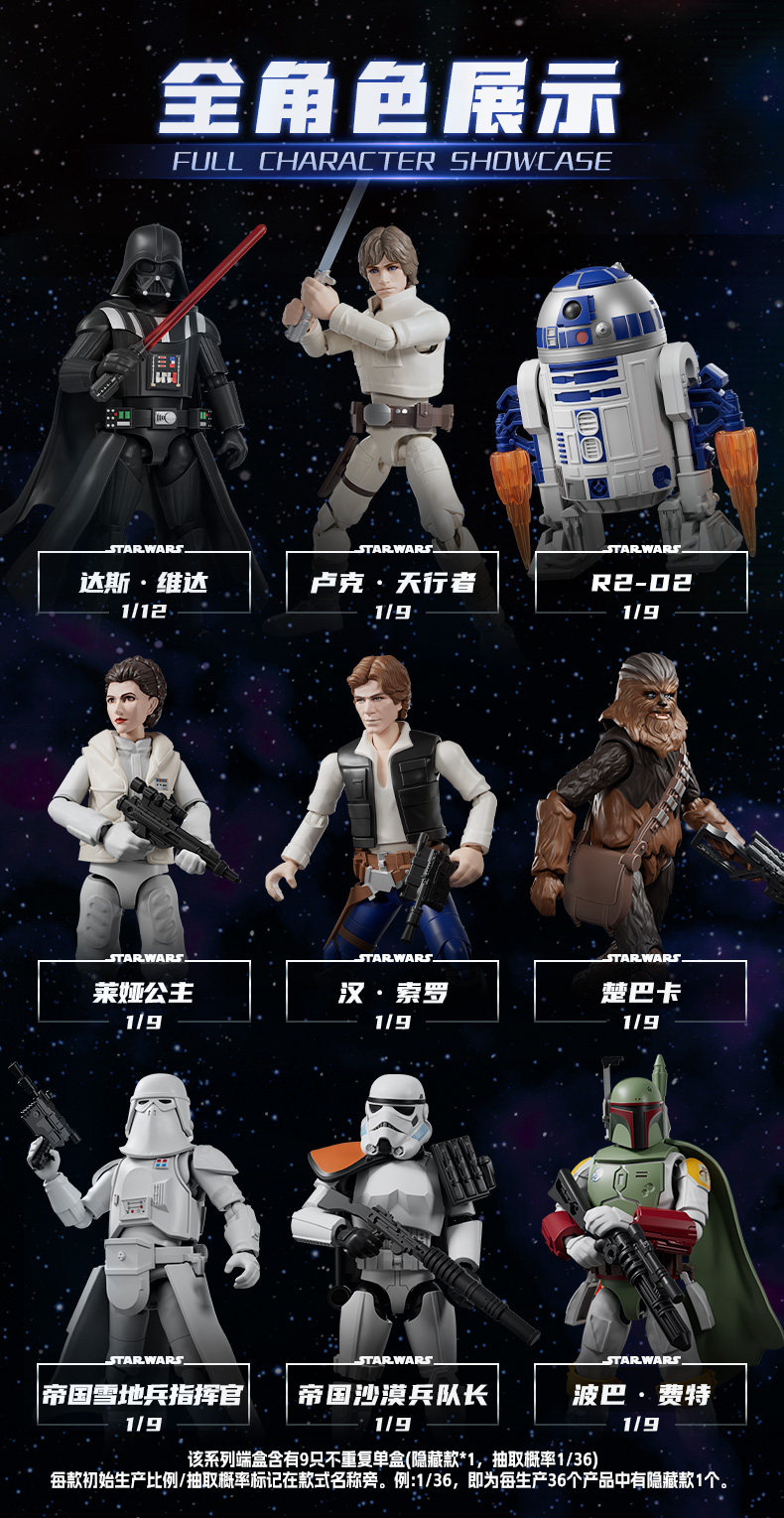 Original Blokees Star Wars The Mandalorian GV01-GV03 Ahsoka Din Djarin Blind Box Sets Actionfigur Halloween Modell Spielzeug Geschenk – Detail 18