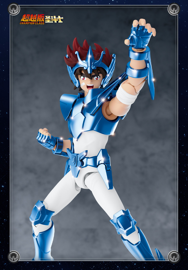 Original Anime Saint Seiya Modellbausatz Spielzeug Saint Seiya Phoenix Ikki Gemini Saga Shura Camus Actionfigur Zusammenbaubares Sammlerstück – Detail 21