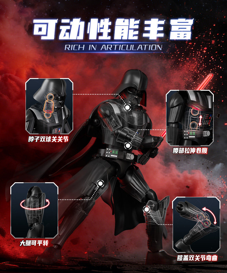 Original Blokees Star Wars The Mandalorian GV01-GV03 Ahsoka Din Djarin Blind Box Sets Actionfigur Halloween Modell Spielzeug Geschenk – Detail 20