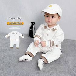 Baby Clothes Spring and Autumn Baby Romper Set Spring Outfit 0-1 Year Old 6-7-8-9-10 Months Baby Boy Clothing Summer