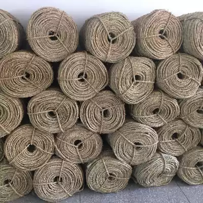 Grass rope, straw rope, grass curtain, straw curtain, straw mat, grass bag, tied trees, flowers, transplanting, bandaging, soil ball, moisturizing and antifreeze