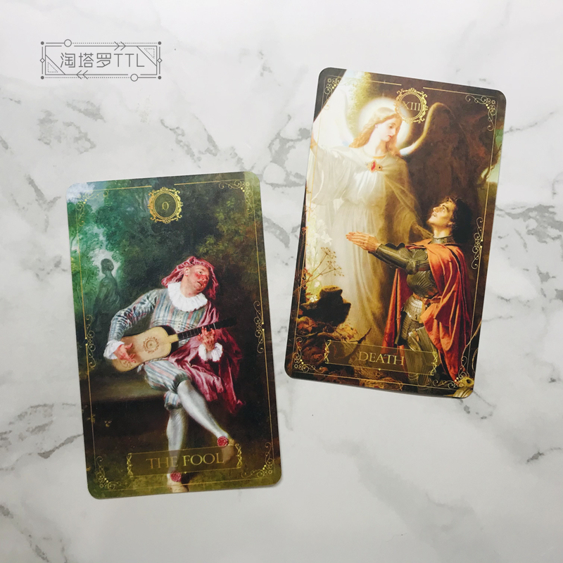 Spot Art Revival Tarot I Art Revival Tarot Card Volume Russian Imported Genuine Carlo