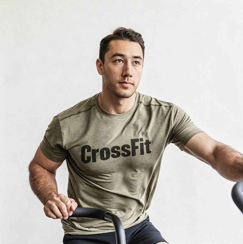 Nobull Men's Sports T-Shirt Short-Sleeved Crossfit Training Fitness Sweat-Absorbent High-Elastic Comfortable Slim Fit Quick-Drying