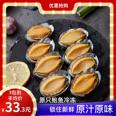 Fresh frozen original abalone extra-large seafood aquatic products Buddha jump wall Big Basin vegetable raw food food ingredients hot pot ingredients