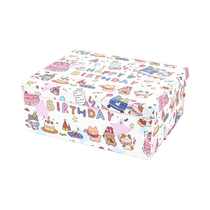 Xiaomis birthday party cute cartoon gift box empty box childrens high-end gift box