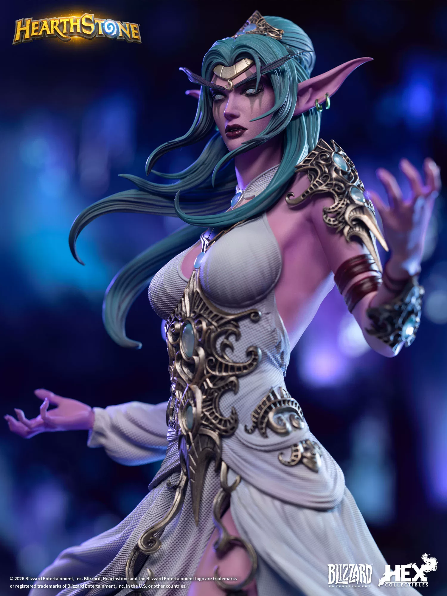 [Pre-order] Blizzard game peripherals Hearthstone Tyrande Whisperwind 1/6 collection statue