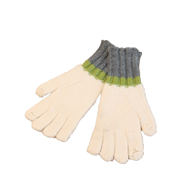Winter childrens knitted gloves for boys and girls baby five-finger warm knitted cute riding gloves for primary school students