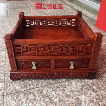 Myanmar flowers pear wood all Chengpan red wood clear style all bearing disc Wood Carving Office Supplies Pendulum handicraft solid wood Wenpan