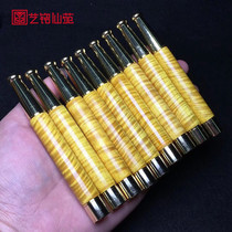 Large Leaf Gold Silk Nanmu Wood Full Water Wave Circulation Tie Rod cigarette holder filter washable filter cigarette holder coarse and coarse