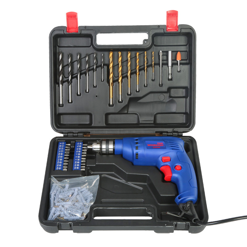 Wankbao W004509N Home Electric Drill Set Multifunctional Speed Drill Drill Drill Set Small