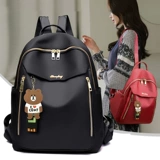 Рюкзак, сумка через плечо, универсальный вместительный и большой ранец для путешествий для отдыха, в корейском стиле, ткань оксфорд