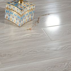 Laminate wood flooring For Home Abrasion Resistant Waterproof shop their own Environmental-Friendly logs cream diamond board