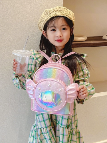 Школьный рюкзак для раннего возраста, сумка через плечо, детские дорожные блестки для ногтей для принцессы для выхода на улицу, коллекция 2023, надевается на плечо