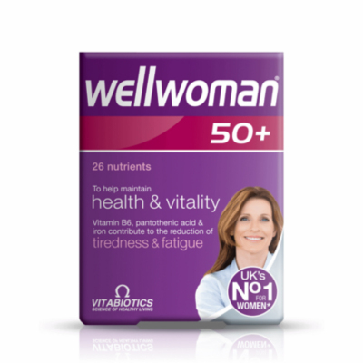 vitabiotics 50岁+女性复合维生素 调节免疫力多维片月见草胶囊