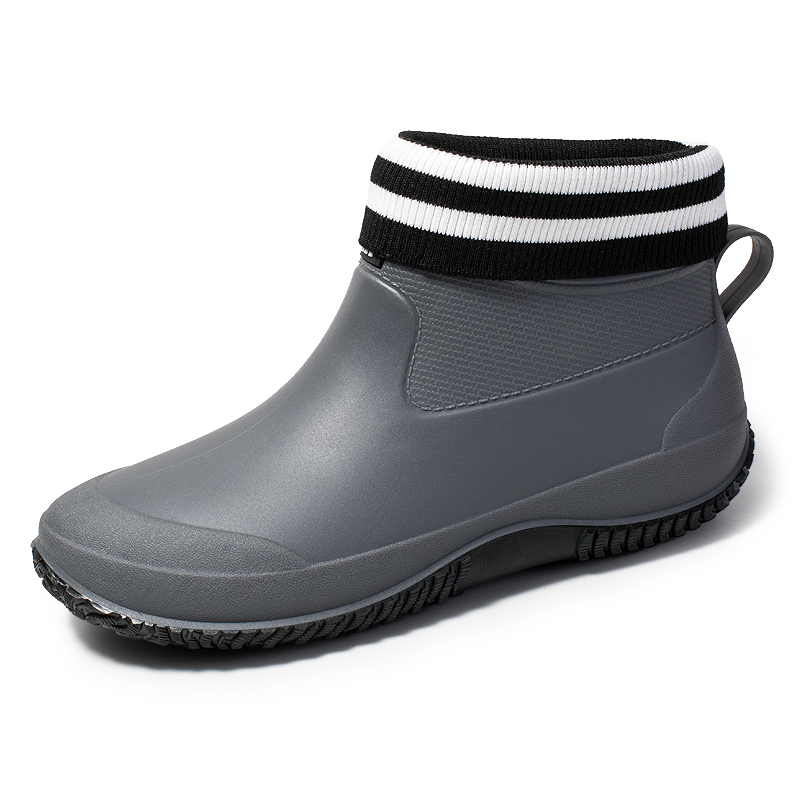 Giày đi mưa mùa đông của Đức giày cao su của nam giới ống ngắn nước giày đi mưa giày đi mưa của phụ nữ chống thấm nước nhà bếp không thấm nước rửa xe giày câu cá nam giới 