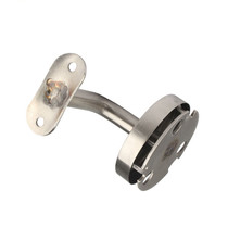 Glass Railing Accessories 304 Stainless Steel Wall Torely Wall Small Round Armrests Support Frame along the wall Bent Sheet Wall 304