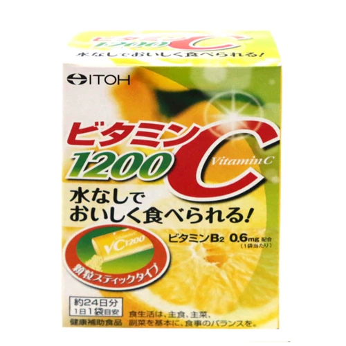 [Прямая эксплуатация] Япония Itoh Inko Hangfang Импорт витамина С Высокая концентрация 1200 мгВ.