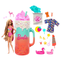 (Self-operated) Barbie Doll Bursting Juice Vanilla Bobo Mug Surprise Set Play House Toy Gift
