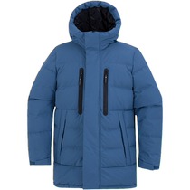 (Self-operated) Wolf Claw mid-length down jacket mens new outdoor waterproof warm goose down jacket 5222251