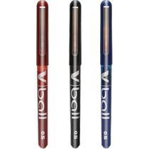 (Self-operated) PILOT bullet gel pen Weibo VBALL integrated signature pen for students with red blue and black ink stable compact and convenient for business office