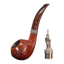 (Self-operated) British The White Spot 1999 Christmas Pipe Amber Root 3108 Pipe