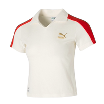 (Self-operated) Puma Puma POLO shirt new womens casual wear breathable lapel top short-sleeved 629235
