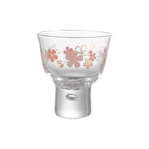 (Self-operated) Toyo Sasaki Japan imported cherry blossom glass Japanese sake liquor cup tea cup water cup