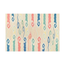 (Self-operated) 100% pure New Zealand wool carpet living room autumn and winter style light luxury bedroom bedside carpet