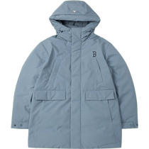 (Self-operated) MLB down jacket jacket for men and women new sportswear hooded mid-length jacket 3ADJB0936