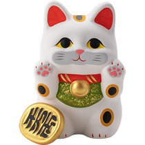 (Self-operated) Longhutang Japanese Lucky Cat Ornaments Handmade Japanese Birthday Blessing Gifts Cute Desktop Ornaments