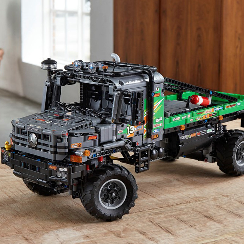 LEGO 乐高 科技系列 42129 4×4梅赛德斯奔驰 Zetros越野卡车积木玩具 88VIP会员折后¥1405.24包邮包税