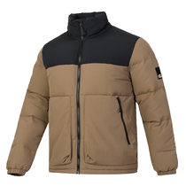 (Self-operated) Wolf Claw Down Jacket New Style Contrast Color Casual Wear for Men and Women Warm and Trendy Cotton Feather 5032791