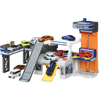 (Self-operated) TOMY Domeka Town Series Alloy Car Track Scene Set Mens and Womens Toys Gifts