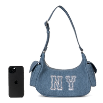 (Self-operated) MLB mens and womens bags new fashion retro handbag basic casual bag 3ABQM034N