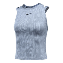 (Self-operated) nike summer womens tennis training camouflage sleeveless T-shirt vest FD5647-493